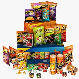 3D Cheetos 27 in 1 model