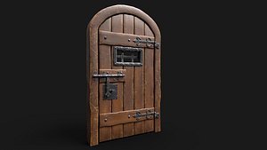 Door Medieval M18 3D