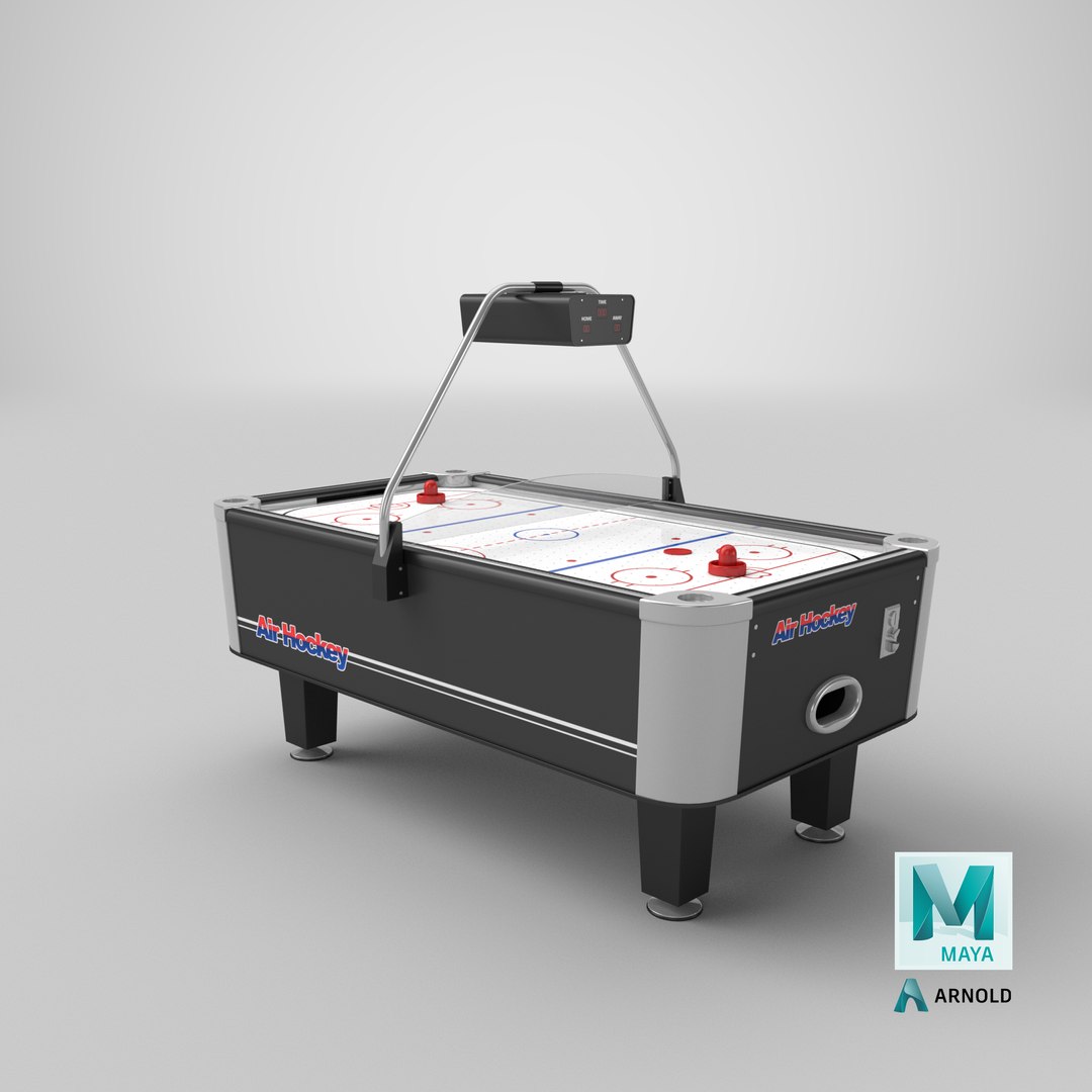 3D model Foosball And Air Hockey Tables Collection TurboSquid 2135500