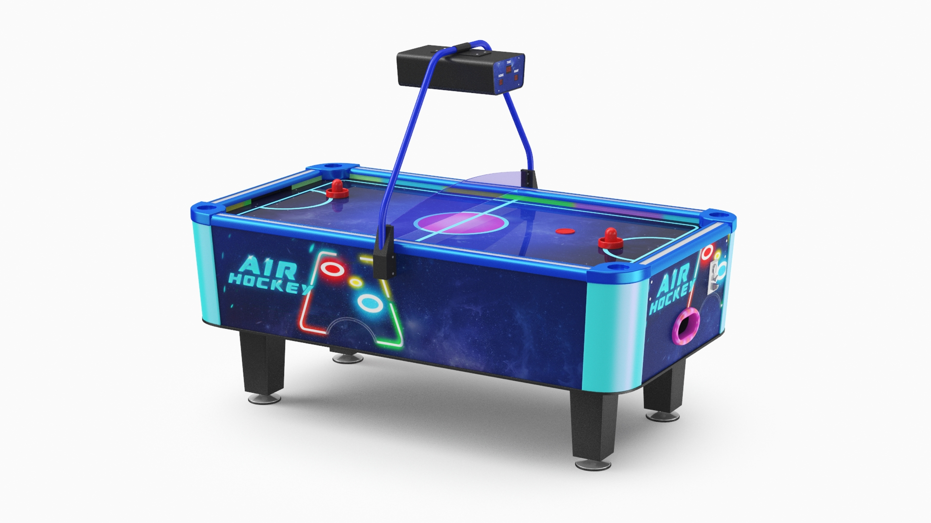 3D model Foosball And Air Hockey Tables Collection TurboSquid 2135500
