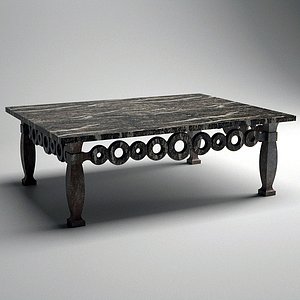O Rectangular Cocktail Table