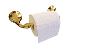3D Toilet Paper With Holder