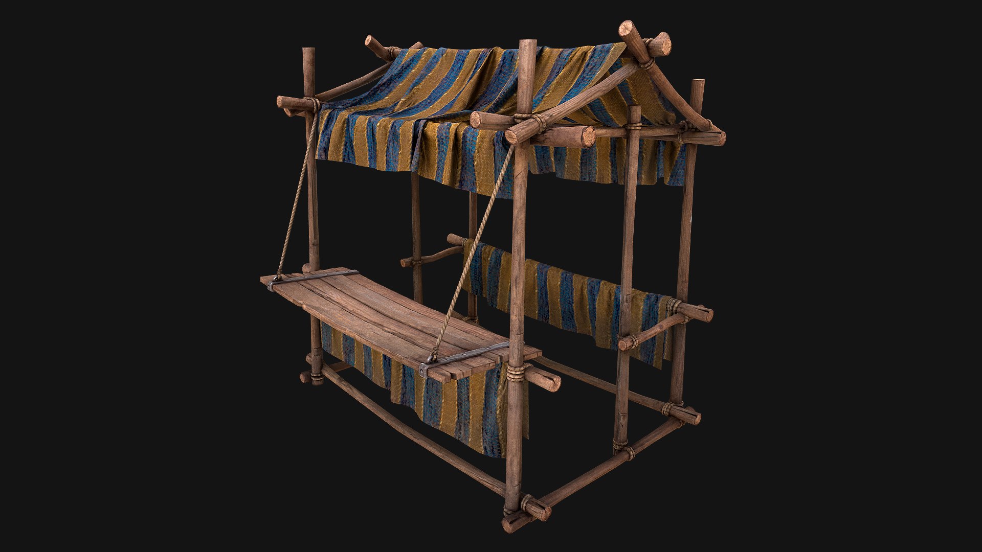 3D Medieval Market Stall Blue model https://p.turbosquid.com/ts-thumb/nX/j98x5J/Io/blueyellowtent3image2/png/1652517777/1920x1080/fit_q87/e3858fe1c0330ac3982f592fbed73cfdc99f03dd/blueyellowtent3image2.jpg