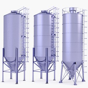 Powder Granulate Silos v17