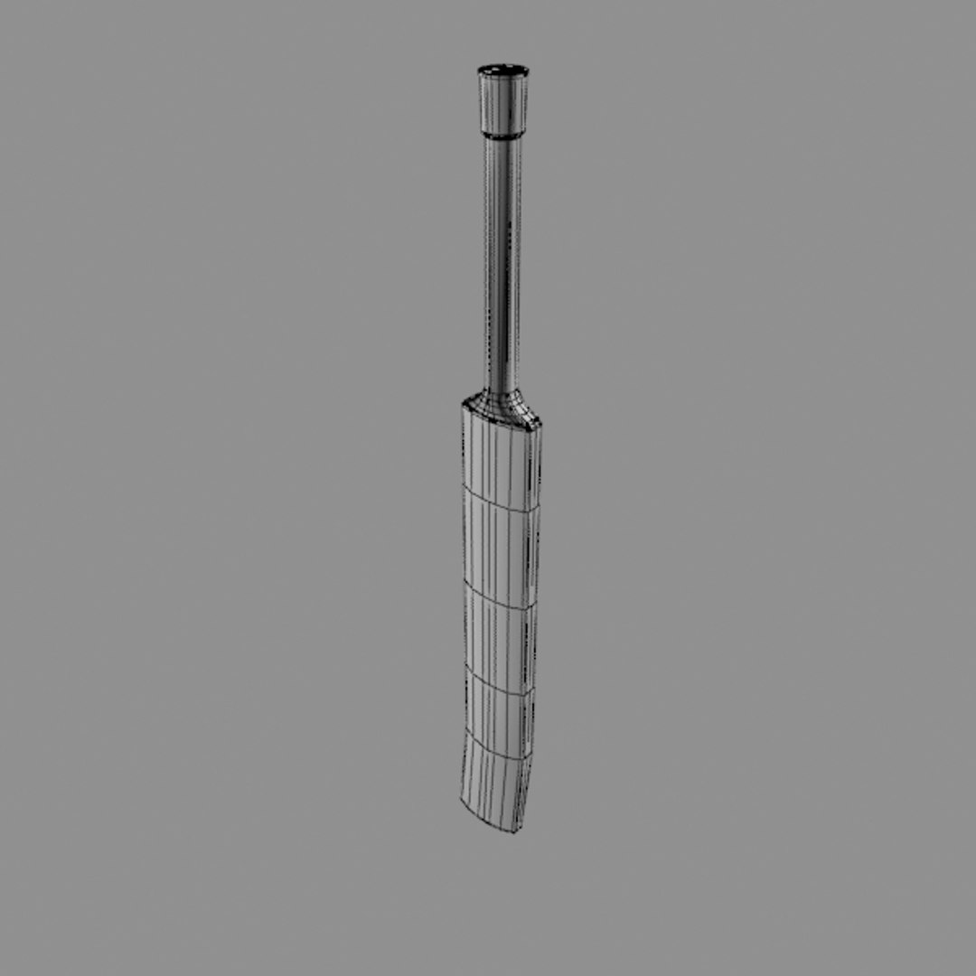 sports cricket bat 3d 3ds