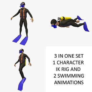 Male Sea Diver Bundle Pack