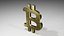 Bitcoin Symbol Collection Gold Silver BTC