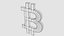 Bitcoin Symbol Collection Gold Silver BTC