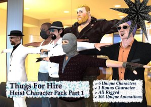 Thugs For Hire - Heist Character Pack