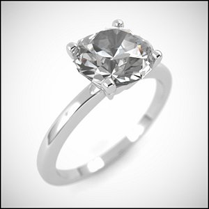diamond ring 3d model