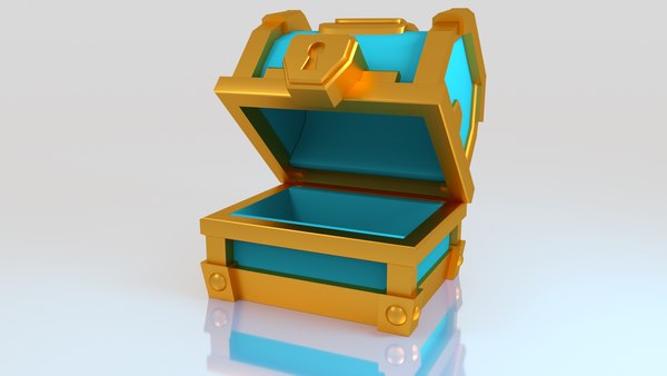 Clash Royale: Golden Chest by Heraizen on Dribbble