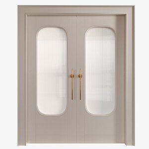 3D model Interior door 4 Sliding