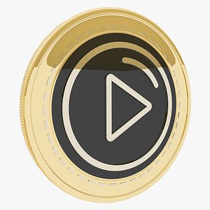 BitTube Cryptocurrency Gold Coin