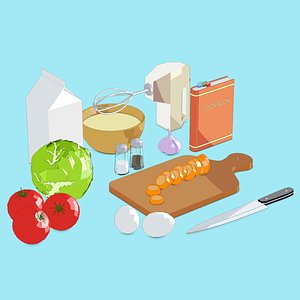cooking knife model