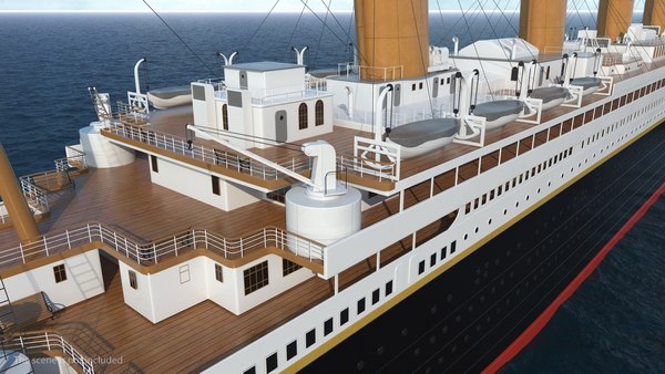 Titanic Passenger Rms 3D Model - TurboSquid 1464117