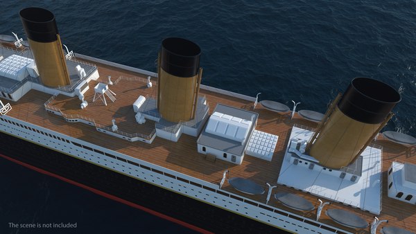 Titanic passenger rms 3D model - TurboSquid 1464117