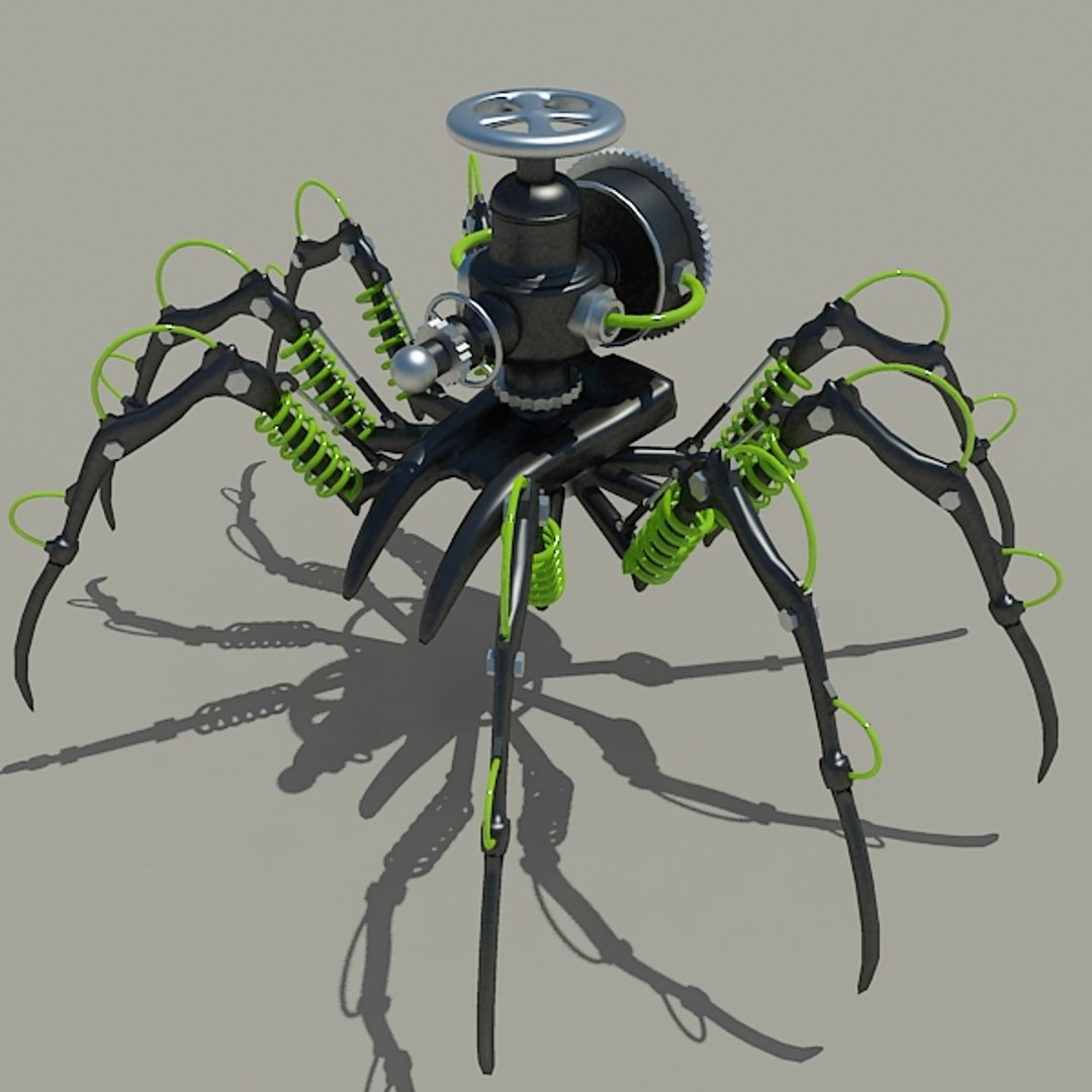 3d Robot Spider