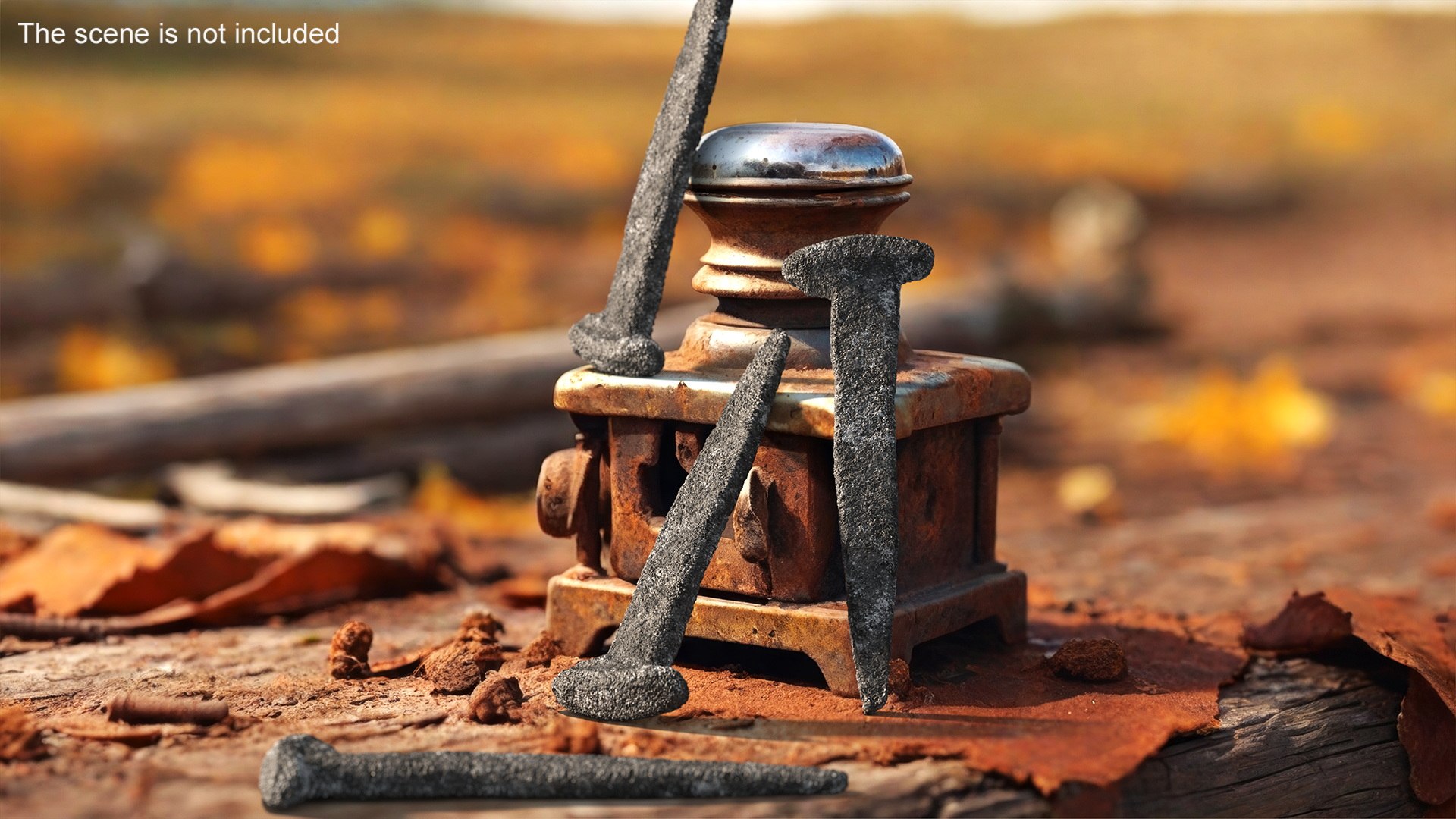 Rustic Hand Forged Nail 3D model https://p.turbosquid.com/ts-thumb/nY/0S5jov/07/rustichandforgednailc4dmodel004/jpg/1712259693/1920x1080/fit_q87/ff5240553111975a084d4dbb3006e11a03d72a2f/rustichandforgednailc4dmodel004.jpg