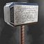 Mjonir Hammer 3D model