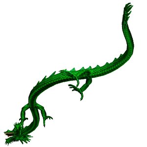 chinese dragon model