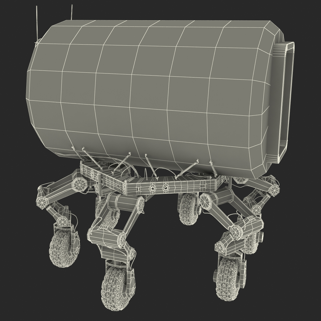 3d Max Nasa Athlete Robotic Lunar Rover