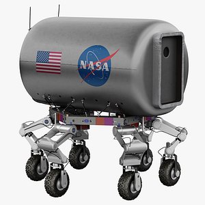 Nasa ATHLETE Robotic Lunar Rover