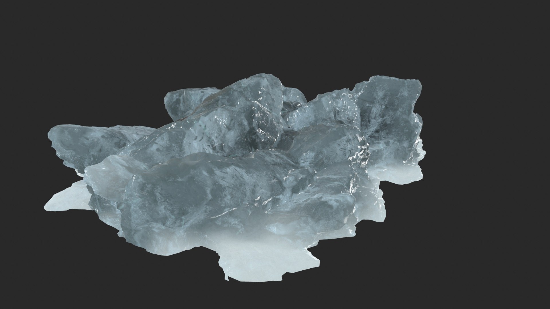 Ice Snow Model - TurboSquid 1162498