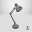 3D Desk Lamp Flexo Titanium Gray