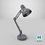 3D Desk Lamp Flexo Titanium Gray