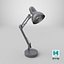3D Desk Lamp Flexo Titanium Gray
