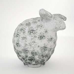 sheep figurine 3D model