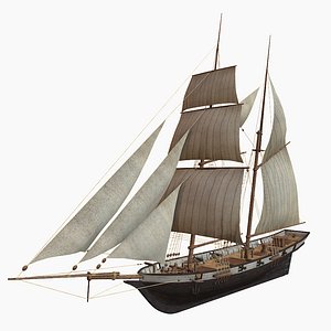 Sail ship Halcon