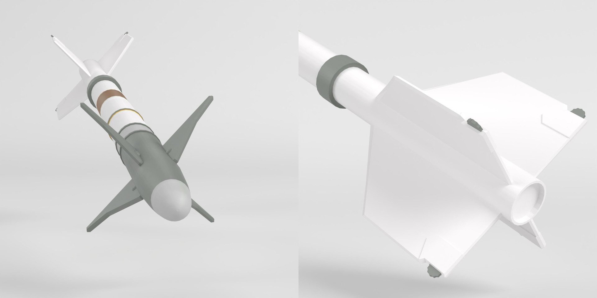 aim-9m sidewinder missile 3d model https://p.turbosquid.com/ts-thumb/nY/AmOji6/6b/tsstylizedshortrangeairtoairmissile02/jpg/1775075188/1920x1080/fit_q87/8db0cf43f13f10166dd2e122826d8b8474f975e8/tsstylizedshortrangeairtoairmissile02.jpg