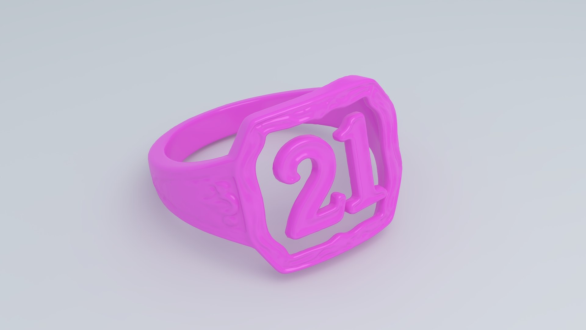 Candy Pink Plastic Number 21 Ring 3D model https://p.turbosquid.com/ts-thumb/nY/CrjvWm/Mr/pink_view03_/jpg/1771320242/1920x1080/fit_q87/d63f0d8174e18cf9bee88bb07cdfbdecfd47d183/pink_view03_.jpg