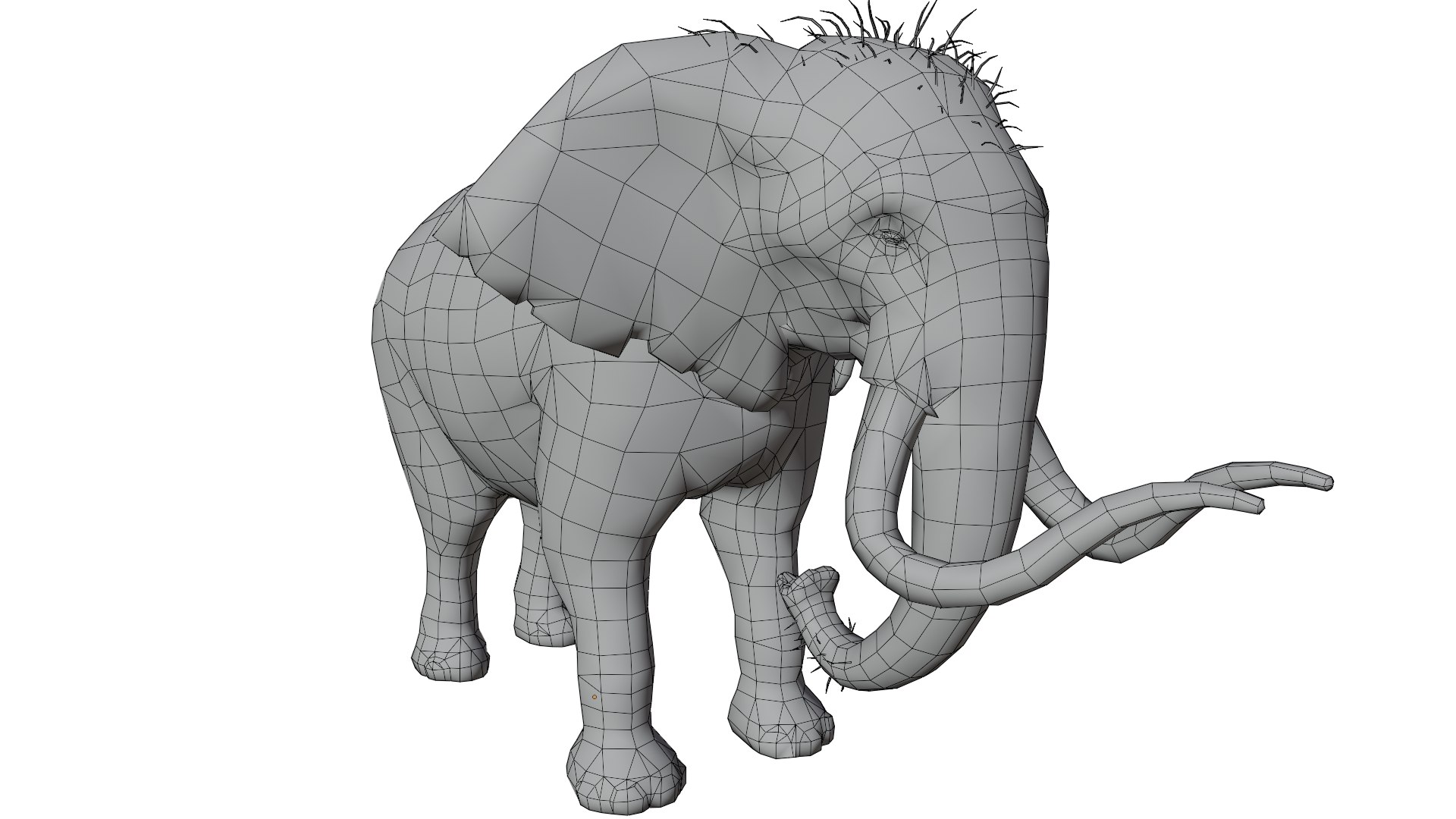 3D Elephant Rigged - TurboSquid 2198326