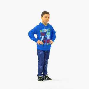 scanned realistic human 3D model