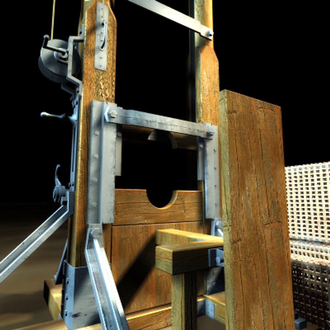 Guillotine 3d Model