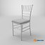 Event Chiavari Chairs Silver 3D