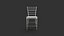 Event Chiavari Chairs Silver 3D