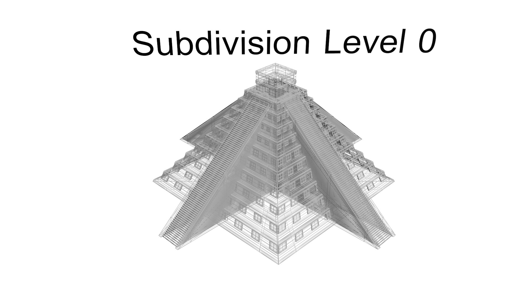 Chichen Itza Pyramid model https://p.turbosquid.com/ts-thumb/nY/LcrW2e/3p/chichenitzamayanpyramid34/jpg/1656419030/1920x1080/fit_q87/7f055fc68722d9dc967cfdf7a30c4e5c86ce1097/chichenitzamayanpyramid34.jpg