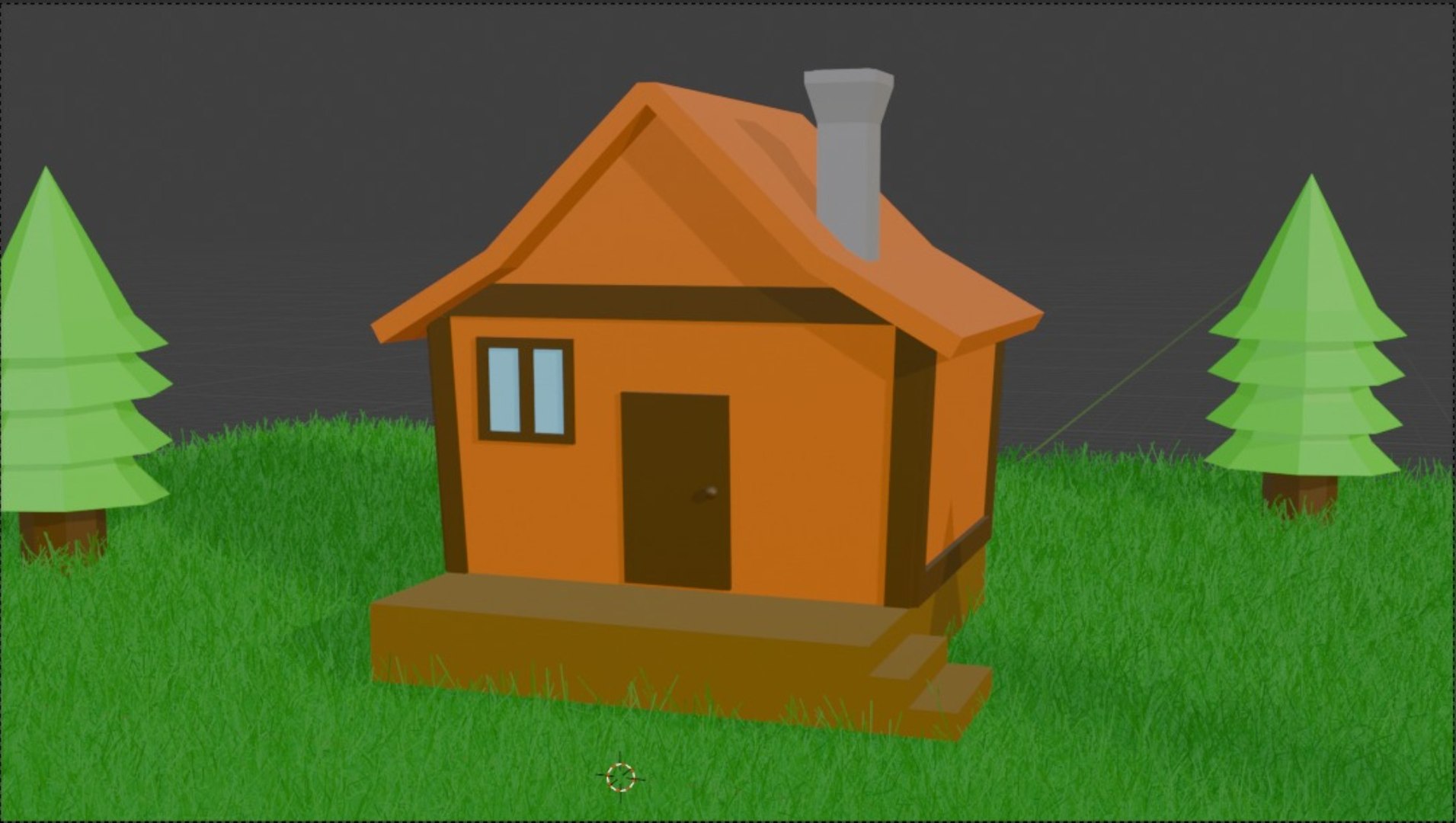 Low Poly House 3D - TurboSquid 2342781