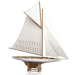 sailboat 7438 america's 3d fbx