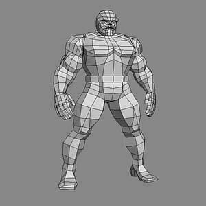 3d model comics character