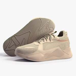 3D Puma Sneakers model