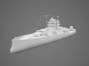 3d nevada ship model