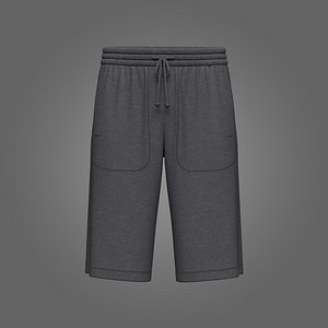 Male Track Shorts model