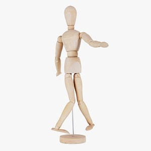 Wooden Mannequin Pose 15 Remastered