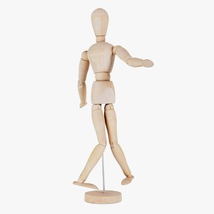 Wooden Mannequin Pose 15 Remastered