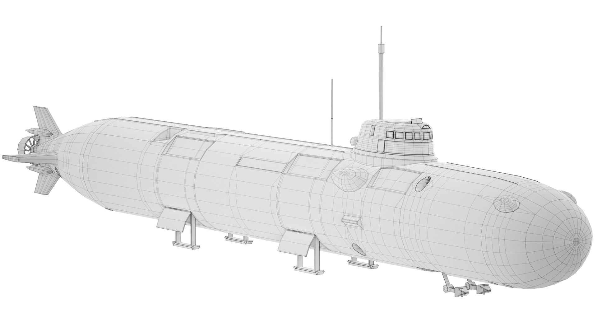 Losharik As-31 Submarine 3d - Turbosquid 1849216