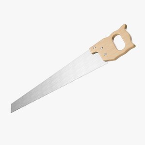 Hand Saw 3D model